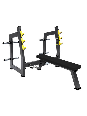 A3043М Скамья-стойка для жима штанги лёжа с площадкой для страховки